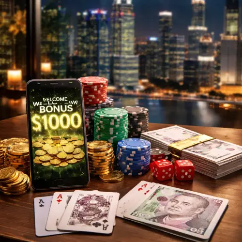online casino welcome bonuses Singapore, Singapore casino bonuses, online casino welcome offers Singapore